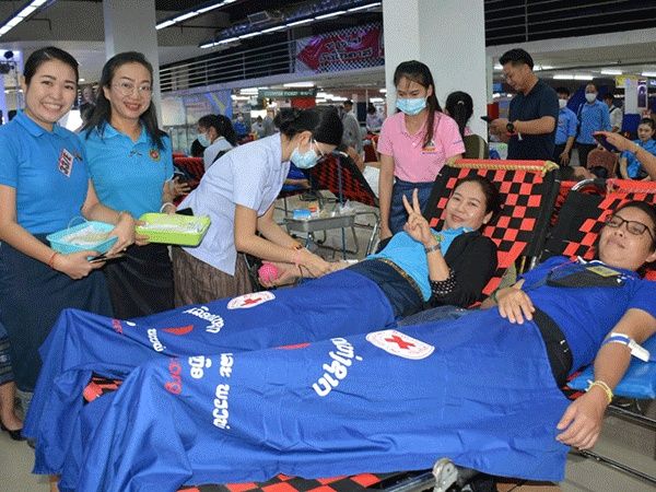 Laos calls for nationwide blood donation